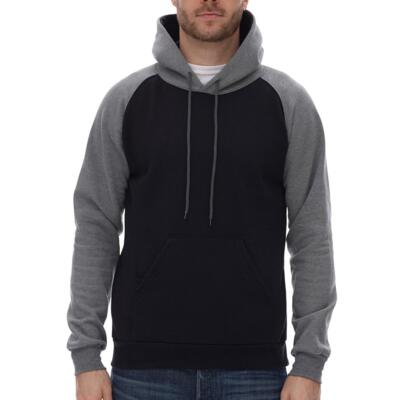 Fleece Raglan Hooded Sweatshirt Thumbnail