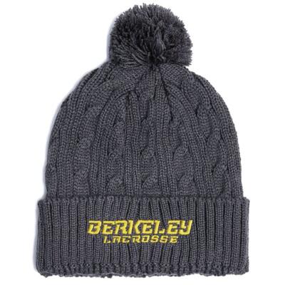 Cable Knit Pom-Pom Beanie Thumbnail