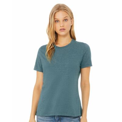 Women’s Relaxed Fit Heather CVC Tee Thumbnail