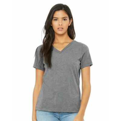 Women's Relaxed Triblend V-Neck Tee Thumbnail