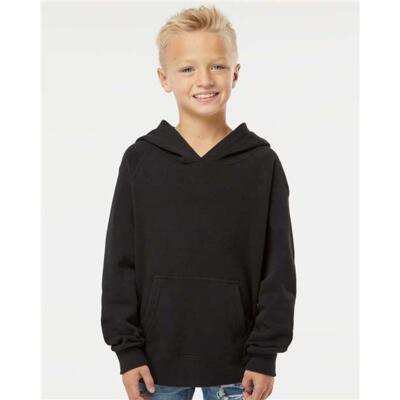 Youth Lightweight Special Blend Raglan Hooded Sweatshirt Thumbnail