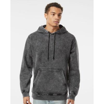 Unisex Midweight Mineral Wash Hooded Sweatshirt Thumbnail