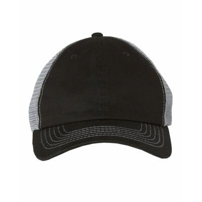 Contrast-Stitch Mesh-Back Cap Thumbnail