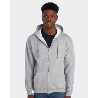 Unisex NuBlend® Full-Zip Hooded Sweatshirt Thumbnail