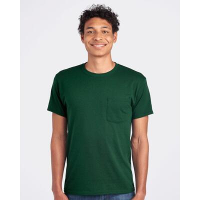 Unisex Dri-Power® 50/50 Pocket T-Shirt Thumbnail