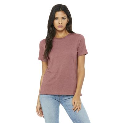 Ladies' Relaxed Heather CVC Short-Sleeve T-Shirt Thumbnail