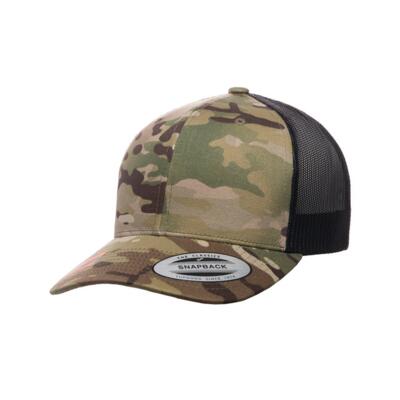 Retro Trucker Multicam® Snapback Cap Thumbnail