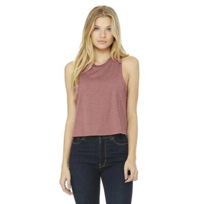 Ladies' Racerback Cropped Tank Thumbnail