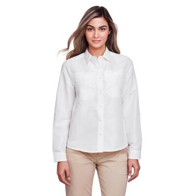 Ladies' Key West Long-Sleeve Performance Staff Shirt Thumbnail
