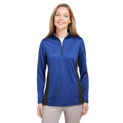 Ladies' Flash Snag Protection Plus IL Colorblock Quarter-Zip Thumbnail