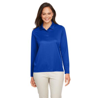 Ladies' Zone Performance Long Sleeve Polo Thumbnail