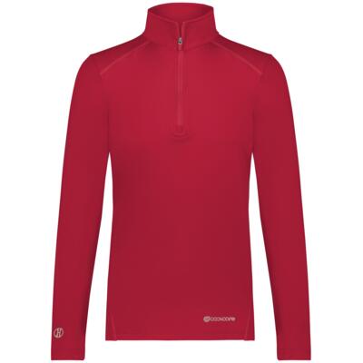 Ladies 1/4 Zip Pullover Powered by Coolcore(r) Thumbnail