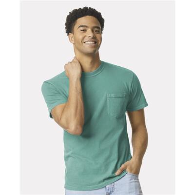 Unisex Garment-Dyed Heavyweight Pocket T-Shirt Thumbnail