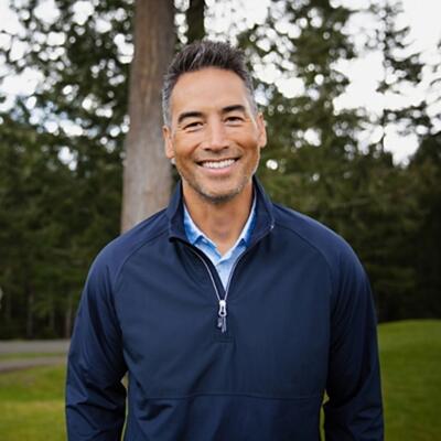 Cutter & Buck Adapt Eco Knit Hybrid Recycled Mens Quarter Zip Thumbnail