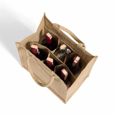 Jute Wine Bag Thumbnail