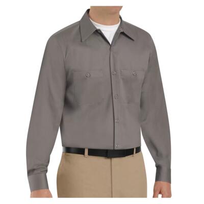 RED KAP® LONG SLEEVE WRINKLE RESISTANT COTTON SHIRT Thumbnail