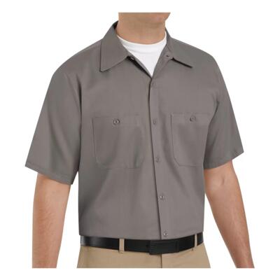 RED KAP® SHORT SLEEVE WRINKLE RESISTANT COTTON SHIRT Thumbnail