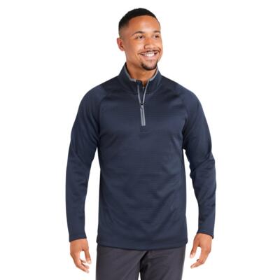 Men's Waffle Fleece Quarter-Zip Thumbnail