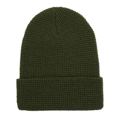 Waffle Cuffed Knit Beanie Thumbnail