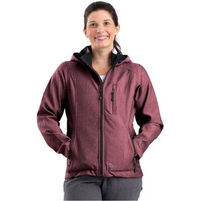 Ladies' Hooded Softshell Jacket Thumbnail