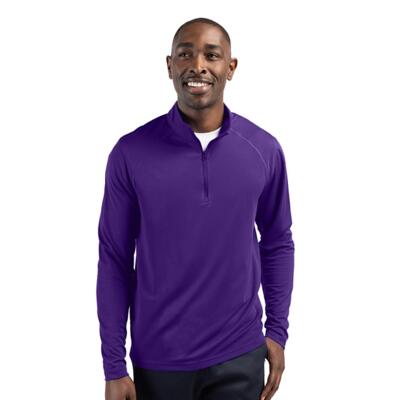 Clique Ice Pique Mens Half Zip Tech Pullover Thumbnail