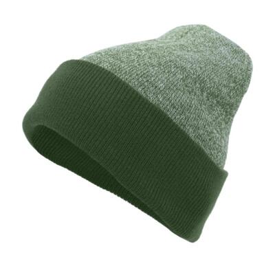 Heather Two-Tone Cuff Beanie Thumbnail