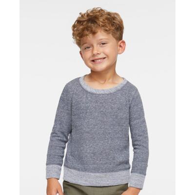 Toddler Harborside Mélange French Terry Crewneck Sweatshirt Thumbnail