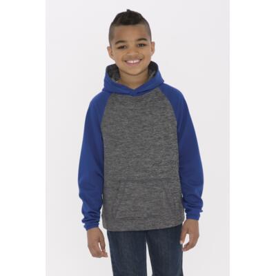 ATC™ DYNAMIC HEATHER FLEECE TWO TONE YOUTH HOODIE Thumbnail