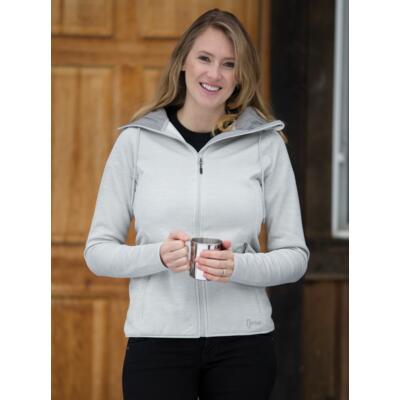 DRYFRAME® DRY TECH WATER RESISTANT FLEECE FULL ZIP HOODED LADIES' JACKET Thumbnail