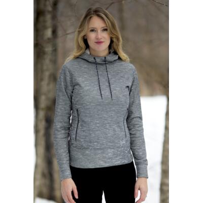 DRYFRAME® DRY TECH WATER RESISTANT FLEECE LADIES' PULLOVER HOODIE Thumbnail