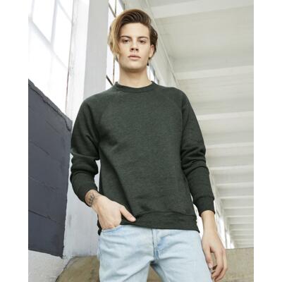 Unisex Sponge Fleece Raglan Crewneck Sweatshirt Thumbnail